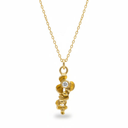 Minimalist Flower Necklace
