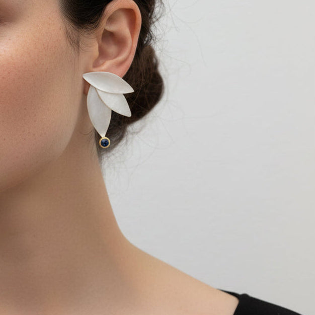 Olive Leaf Earrings